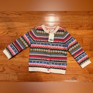Boden- toddler cardigan sweater- 2-3 years